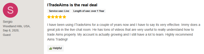 AIMS Trader Review #11