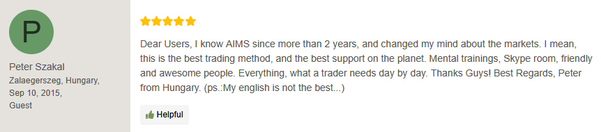 AIMS Trader Review #22