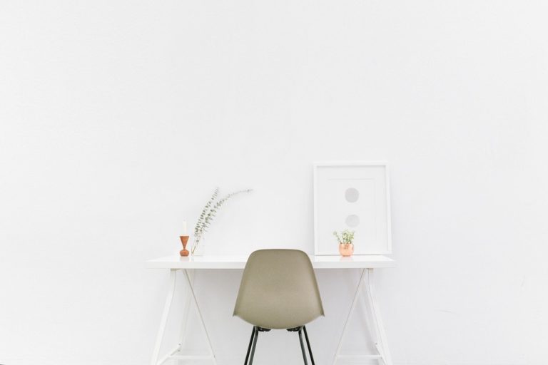 desk, table, simple