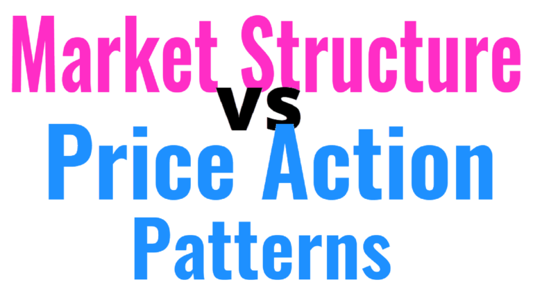 market structure vs price action patterns
