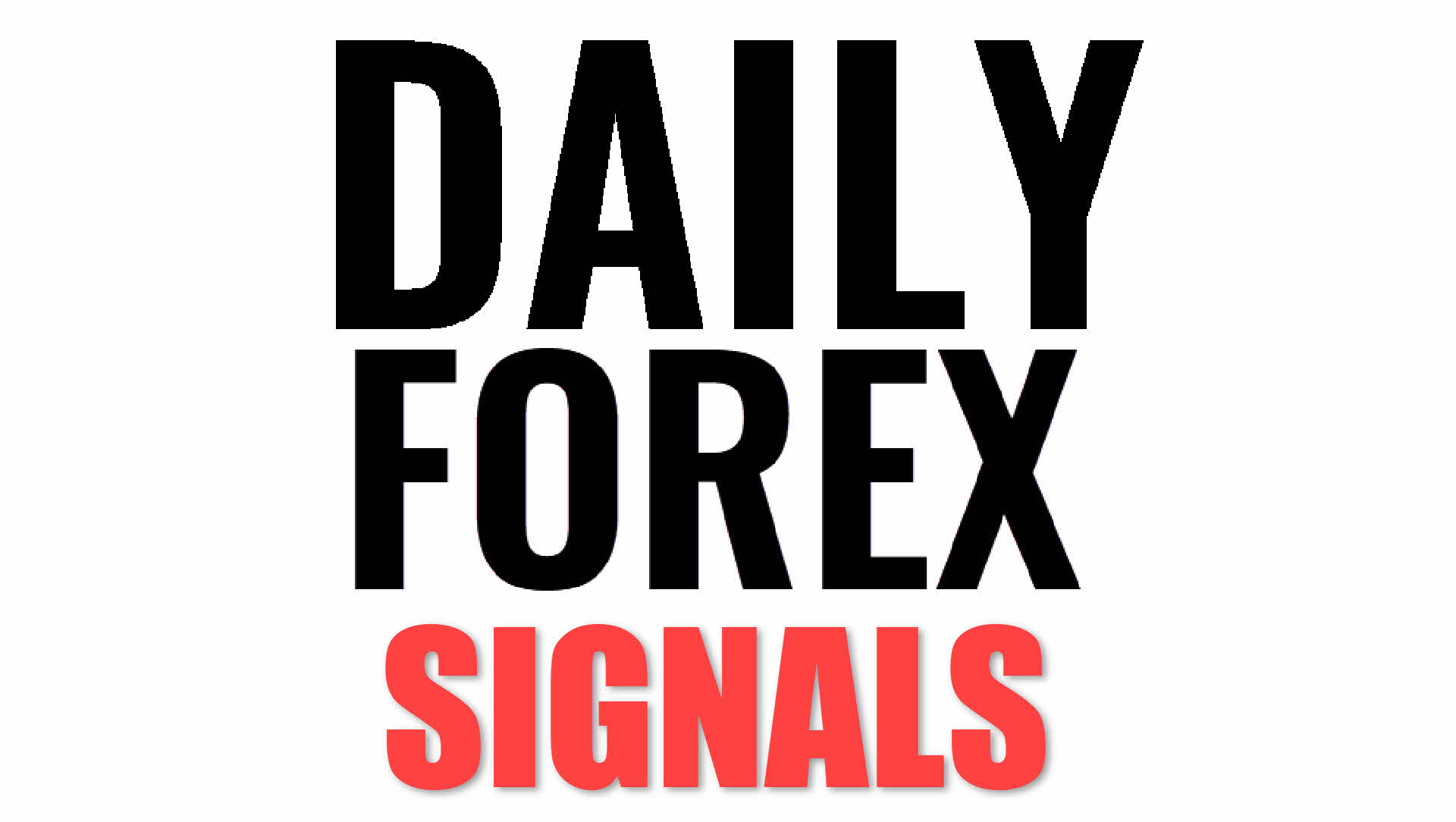 FREE daily forex signals